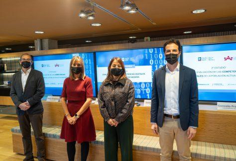 Imagen de la noticia La Fundación lanza el II Estudio de Competencias Digitales de Navarra