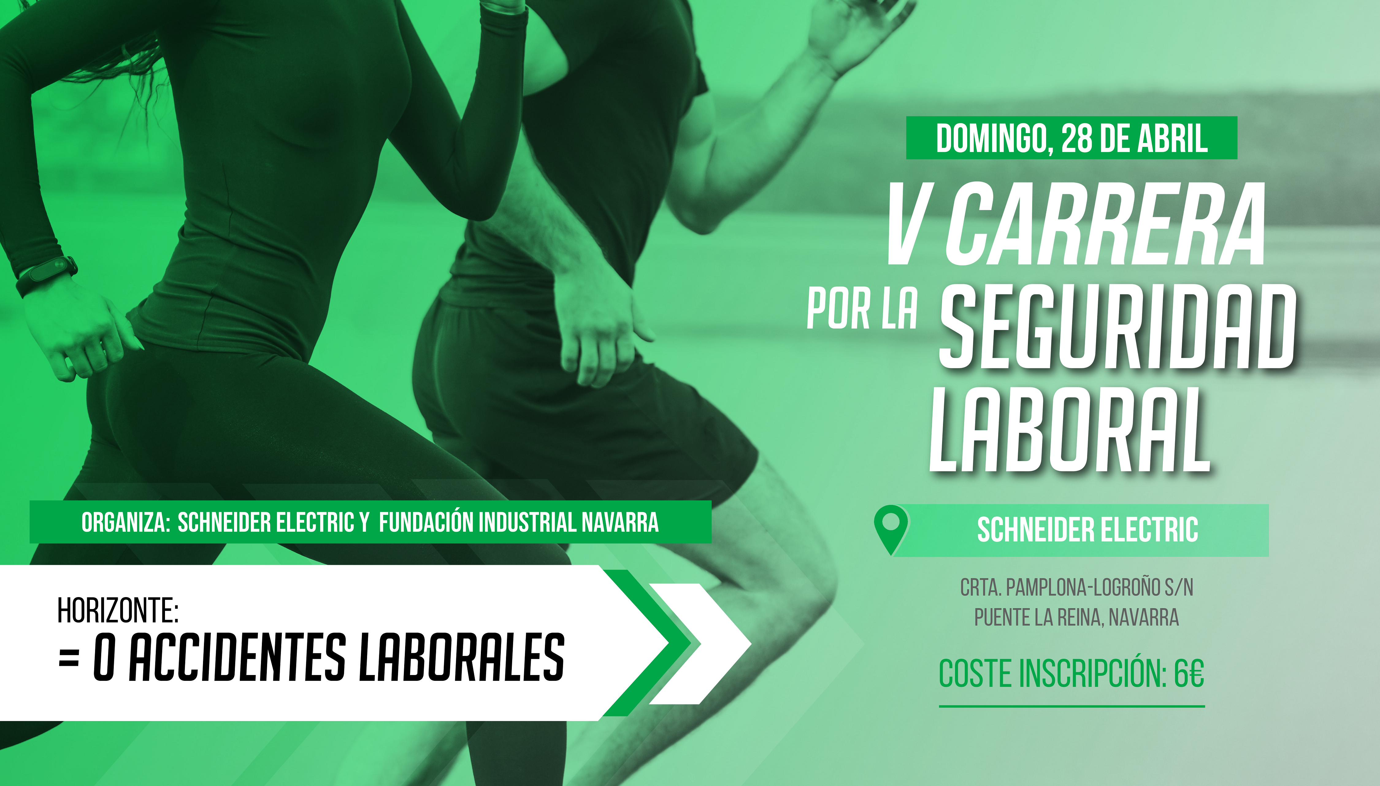 Imagen de la noticia Abierto el plazo de inscripciones a la V Carrera por la Seguridad Laboral