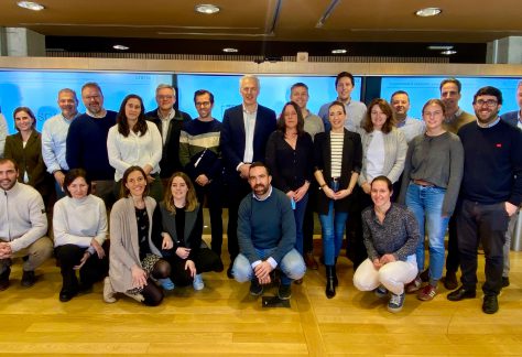 Foto de familia de asistentes al programa Impulso Pymes el pasado 20 de febrero