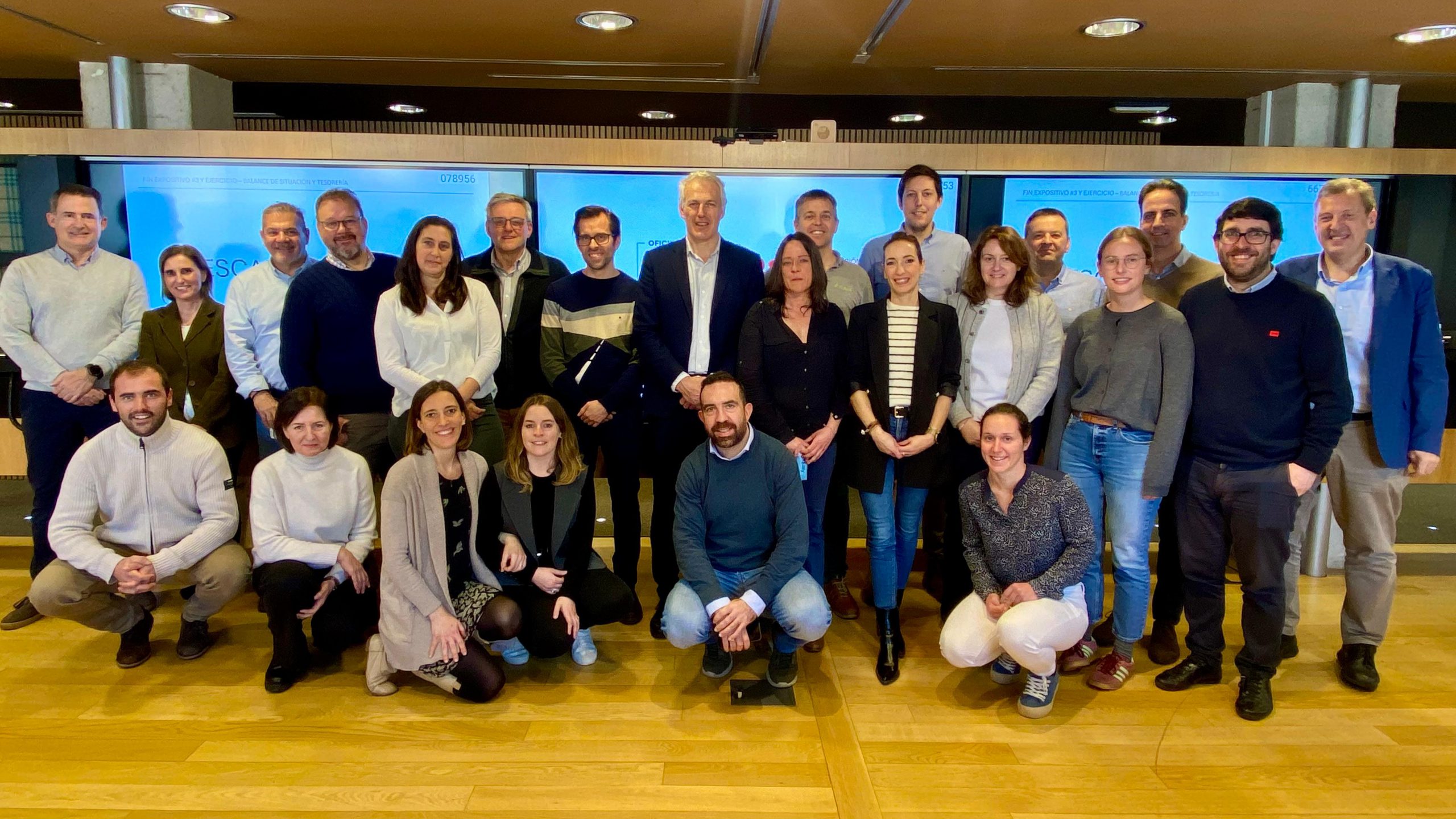 Foto de familia de asistentes al programa Impulso Pymes el pasado 20 de febrero