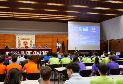 Imagen de la noticia Ocho empresas de la Fundación Industrial Navarra retan durante 24 horas a los ingenieros industriales del futuro